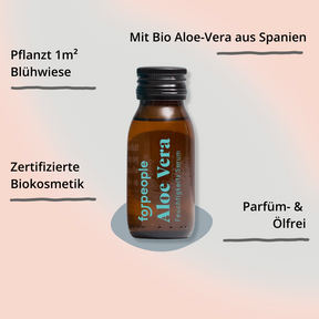 Bio-Aloe Vera Serum von forpeople – Flasche mit Impact 