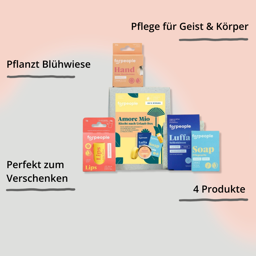 Geschenk Set - Selfcare Box von forpeople mit Impact