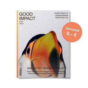 Cover der Good Impact Ausgabe 3 mit Störer