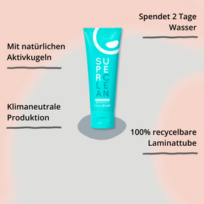 happybrush SuperClean Zahnpasta mit Impact