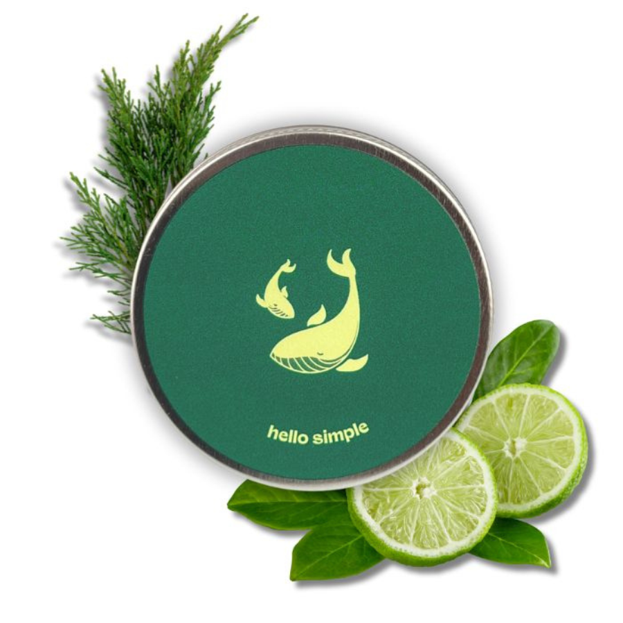 Deocreme – Limette-Zypresse von hello simple mit Inhaltsstoffen