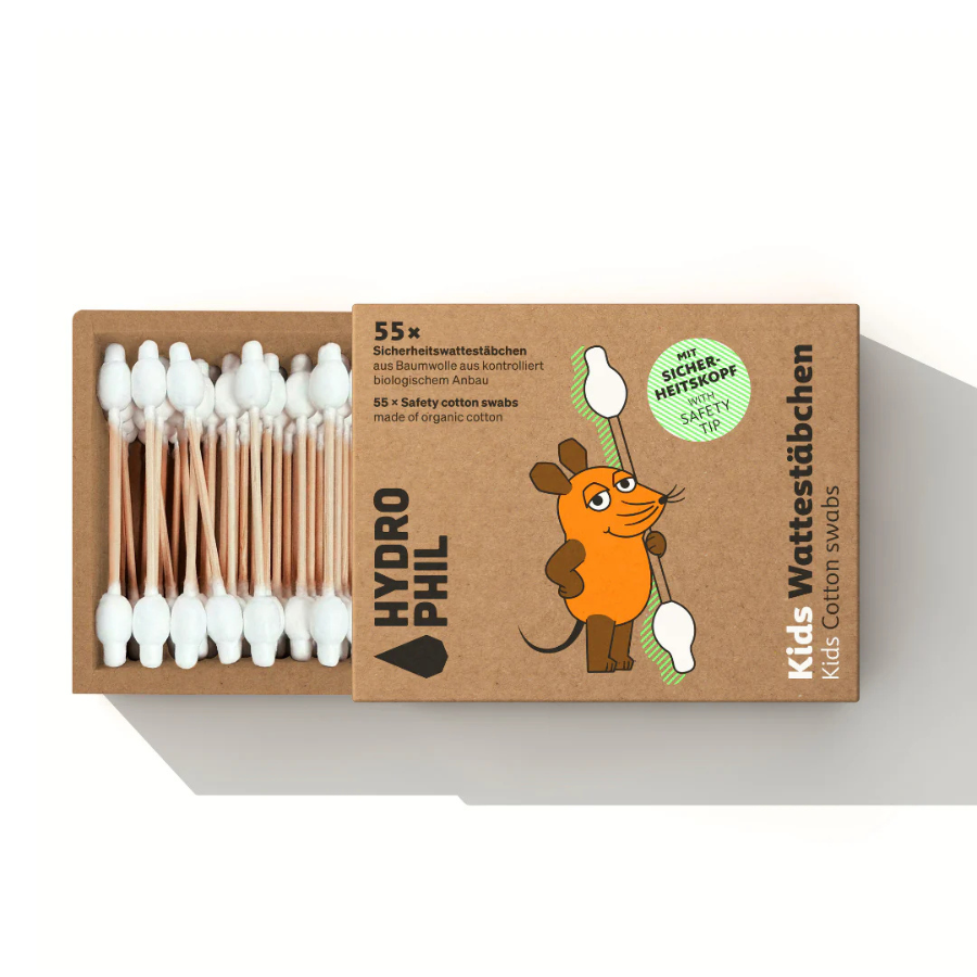 Kinder Wattestäbchen "Die Maus" von hydrophil