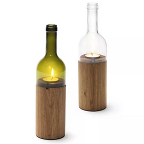 Weinlicht in grün und  weiß von side by side