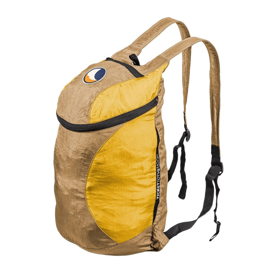 Backpack Mini Brown Dark Yellow