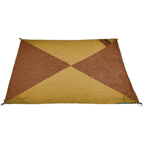 Ticket to the Moon – Reise Decke (Travel Blanket) in der Farbe Sand-Copper