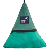Ticket to the Moon – Reise Decke (Travel Blanket) zusammengepackt in der Farbe Ocean-Petrol