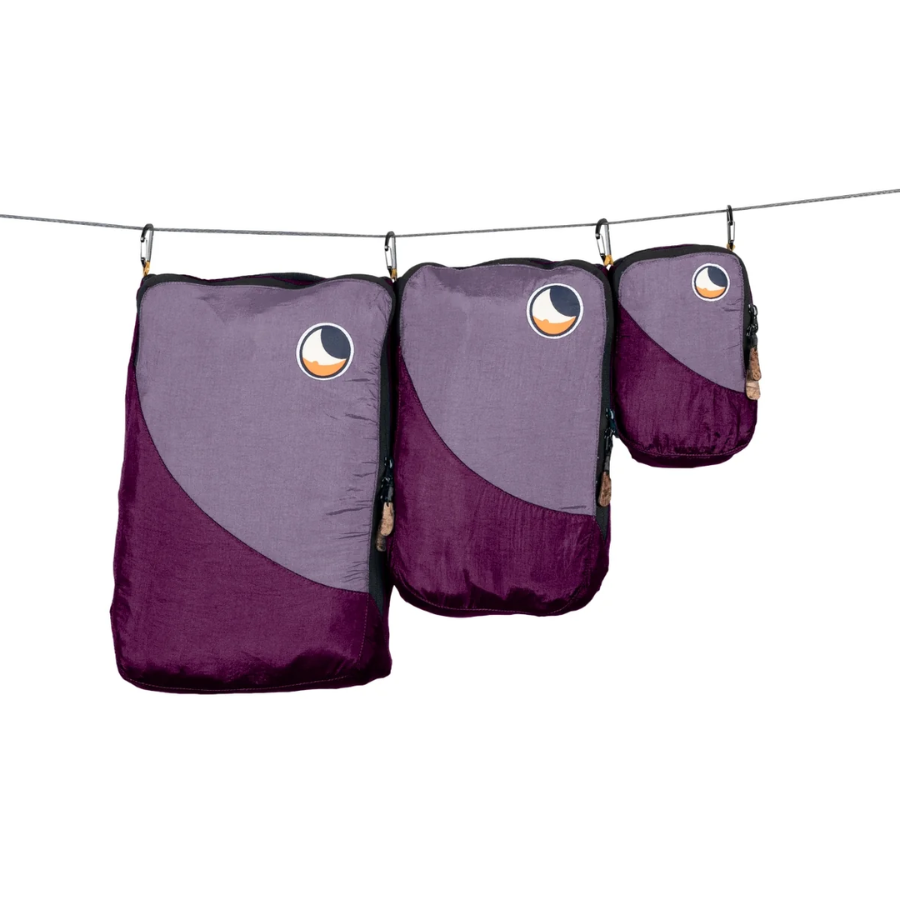Ticket to the Moon – Travel Cube Set Plum – Lavender