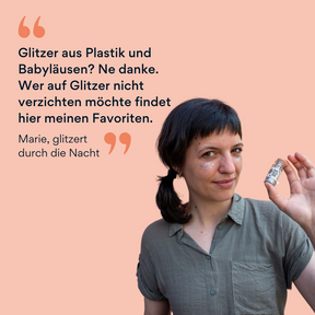 Bild von Marie mit Glitzer