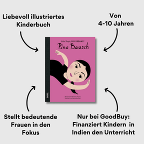 Little People Big Dreams Pina Bausch mit Impact
