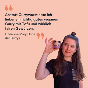 Bild von Linda mit Purple Curry