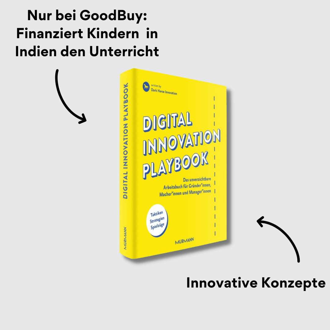 Digital Innovation Playbook Buchcover mit Impact