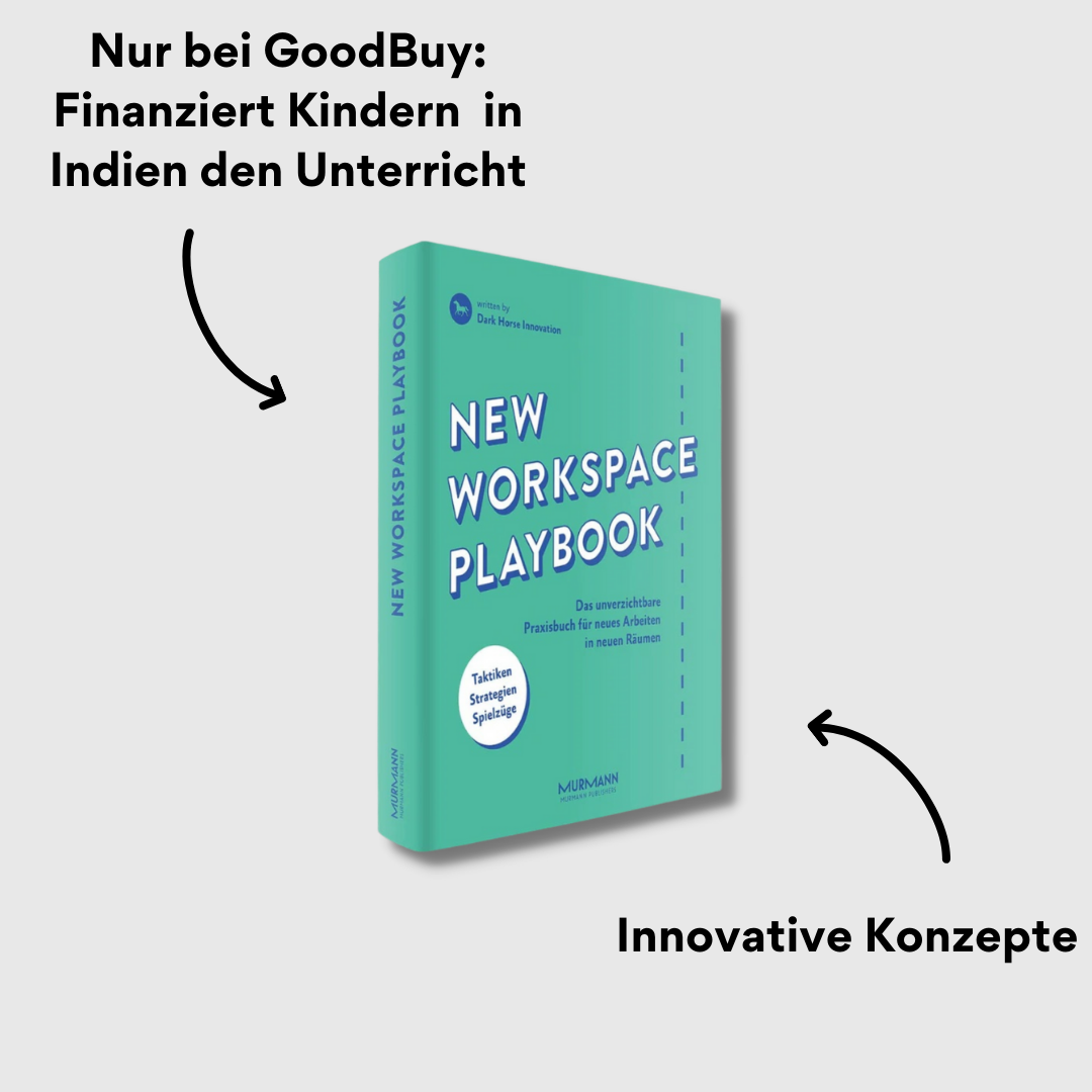 New Workspace Playbook Buchcover mit Impact