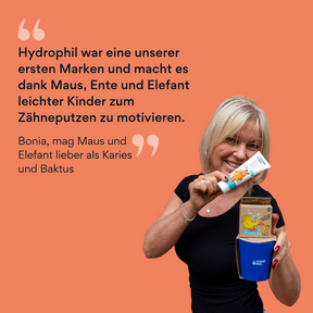 Bonia mit Hydrophil Maus Produkten