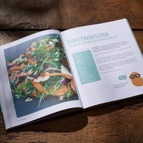 Bild und Rezept zu "Kohlpfannkuchen" aus dem Kochbuch AckerKüche von Ackerdemia