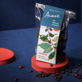 Amanase Espresso Crunch Verpackung von vorne