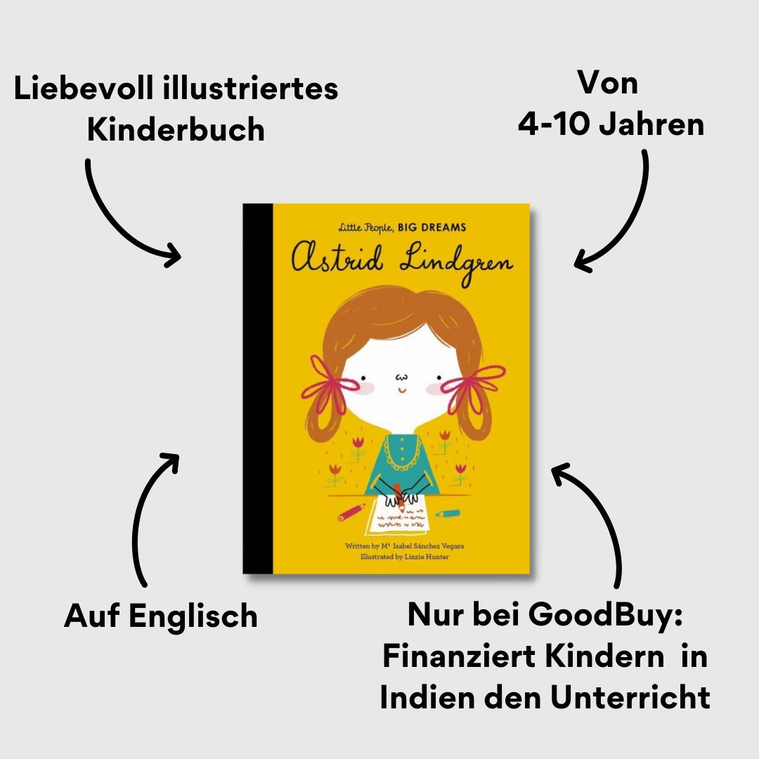 Astrid Lindgren Buch Englisch Cover mit Impact