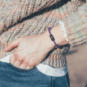 Bracenet Armband Bering Sea mit schwarzem Verschluss an Handgelenk