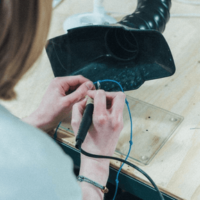 Herstellung einer Brillenkette/Maskenkette