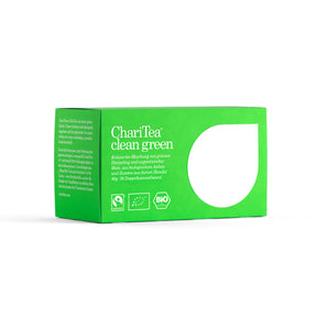 ChariTea Clean Green Doppelkamerbeutel Verpackung