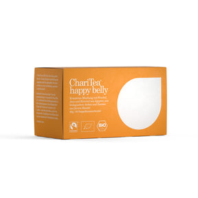 ChariTea Happy Belly Doppelkamerbeutel Verpackung