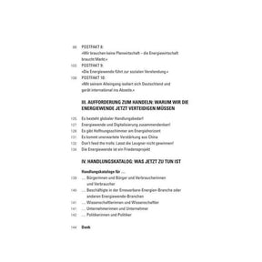 Das fossile Imperium schlägt zurück Inhaltsverzeichnis