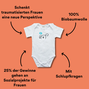 Babybody mit Hündchen Print mit Impact