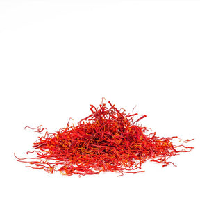 Ein Häufchen roter Safran.