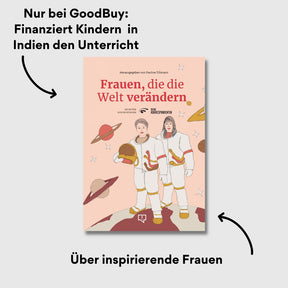 Frauen, die die Welt verändern Cover mit Impact