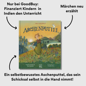 Fairytales retold Aschenputtel Cover mit Impact