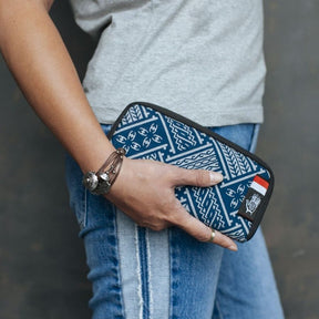 Geldbörse Chiburi Accordion Wallet RFID Block gehalten