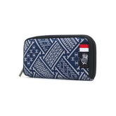 Geldbörse Chiburi Accordion Wallet RFID Block von vorne seitlich