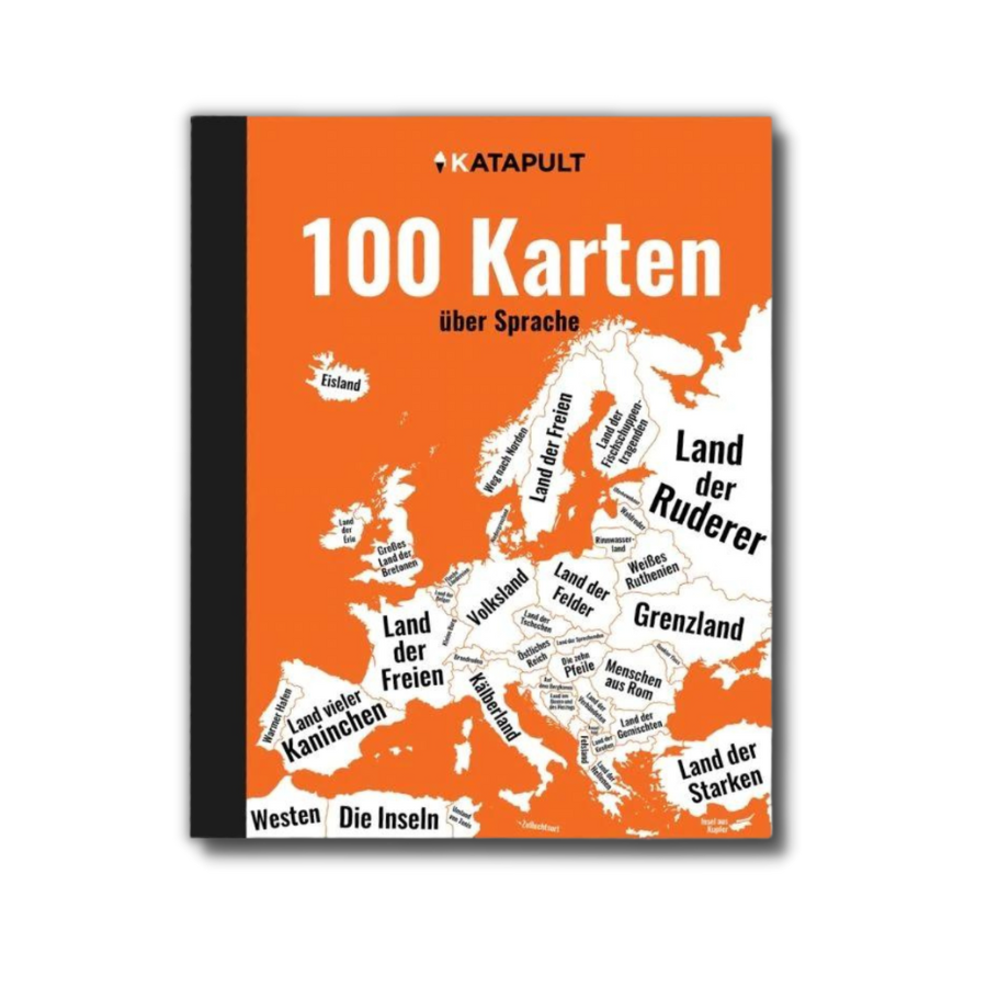 Katapult Atlas 100 Karten über Sprache