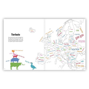 Atlas: 100 Karten über Sprache Tierlaute