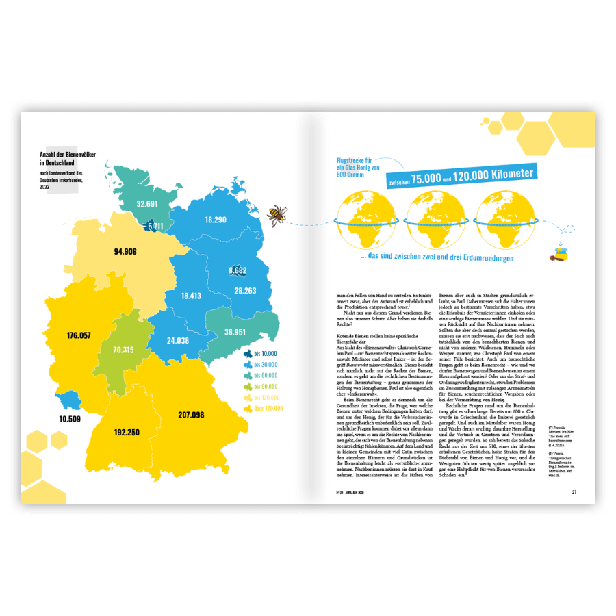 Katapult Ausgabe 29 Deutschlandkarte