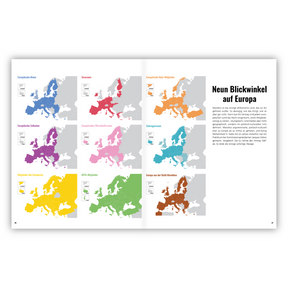 Katapult Magazin 100 Karten - Blickwinkel auf Europa 