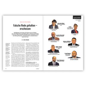 Katapult Magazin Ausgabe 16 - Hass auf Politiker