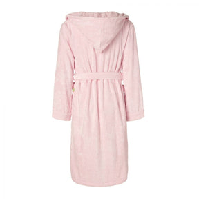 Kushel Bademantel Rose von hinten