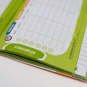 Möhrchenheft flexi Klima Innenansicht - Stundenplan