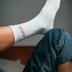Mstry Socken Chérie am Fuß