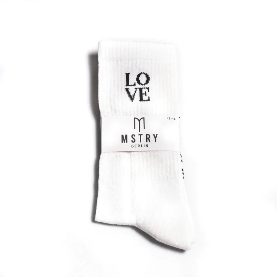 Mstry Socken Love mit Verpackung