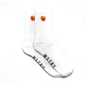 Mstry Socken Pommes einzeln, nebeneinander
