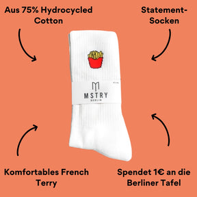 Mstry Socken Pommes mit Impact