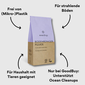 everdrop Bodenreiniger Pulver mit Impact