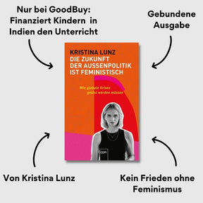 Die Zukunft der Außenpolitik ist feministisch Buchcover mit Impact