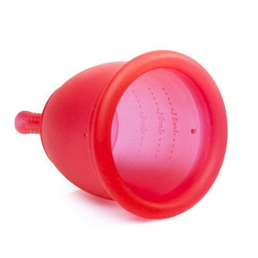 Rubycup rot seitlich