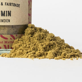 Cumin Gewürzhäufchen