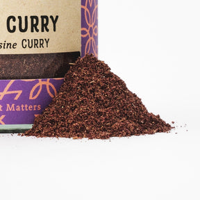Soulspice Purple Curry mit Häufchen