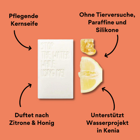 Hand- und Körperseife Lemon Honey (125g) mit Impact