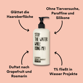 Rosemary Grapefruit Conditioner von Stop the water while using me mit Impact