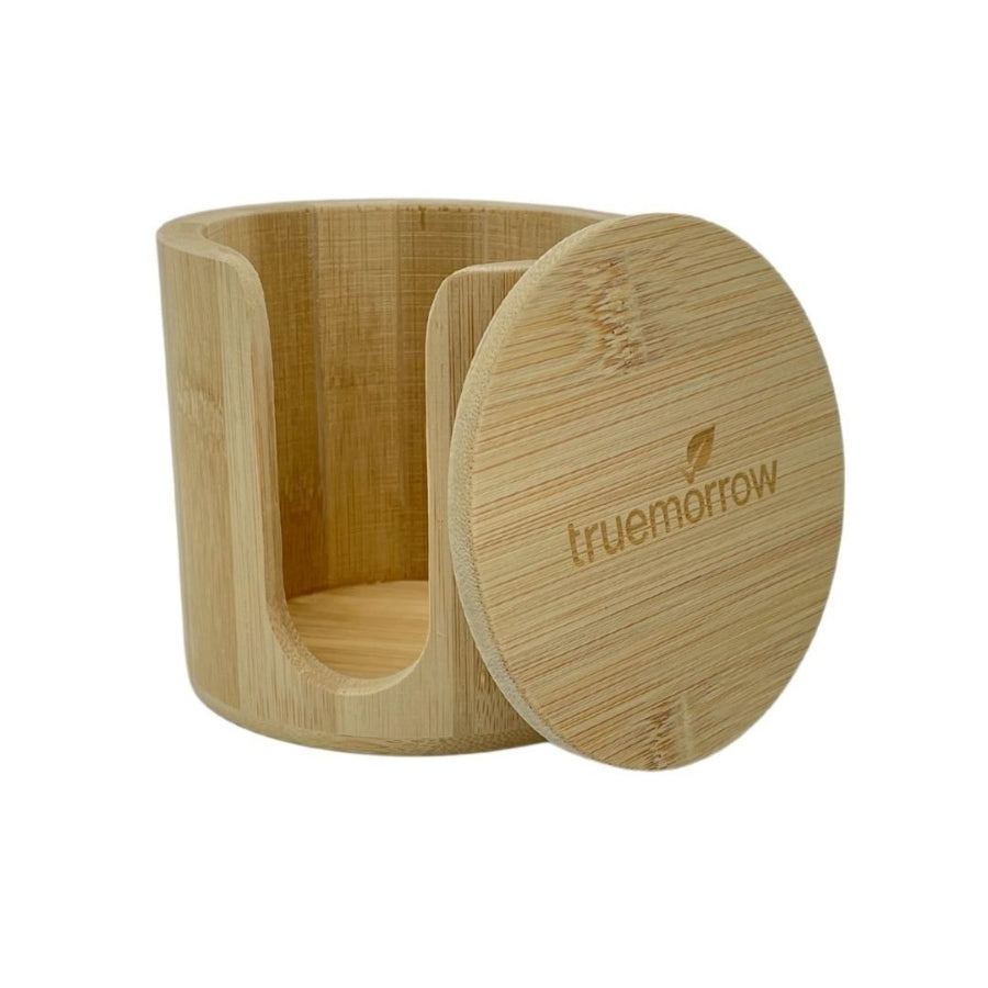 Truemorrow Bambus Box mit offenen Deckel von vorne